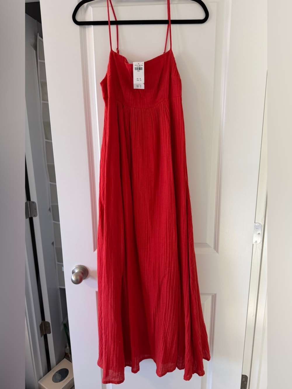 Abercrombie & Fitch Red Maxi Dress